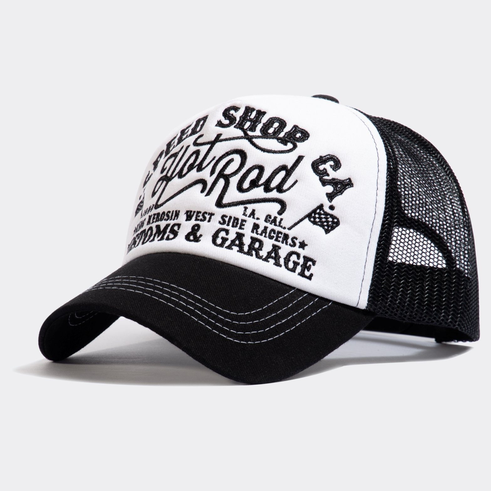 KingKerosin Trucker Cap Speed Shop (1-St) im Kontrast-Design