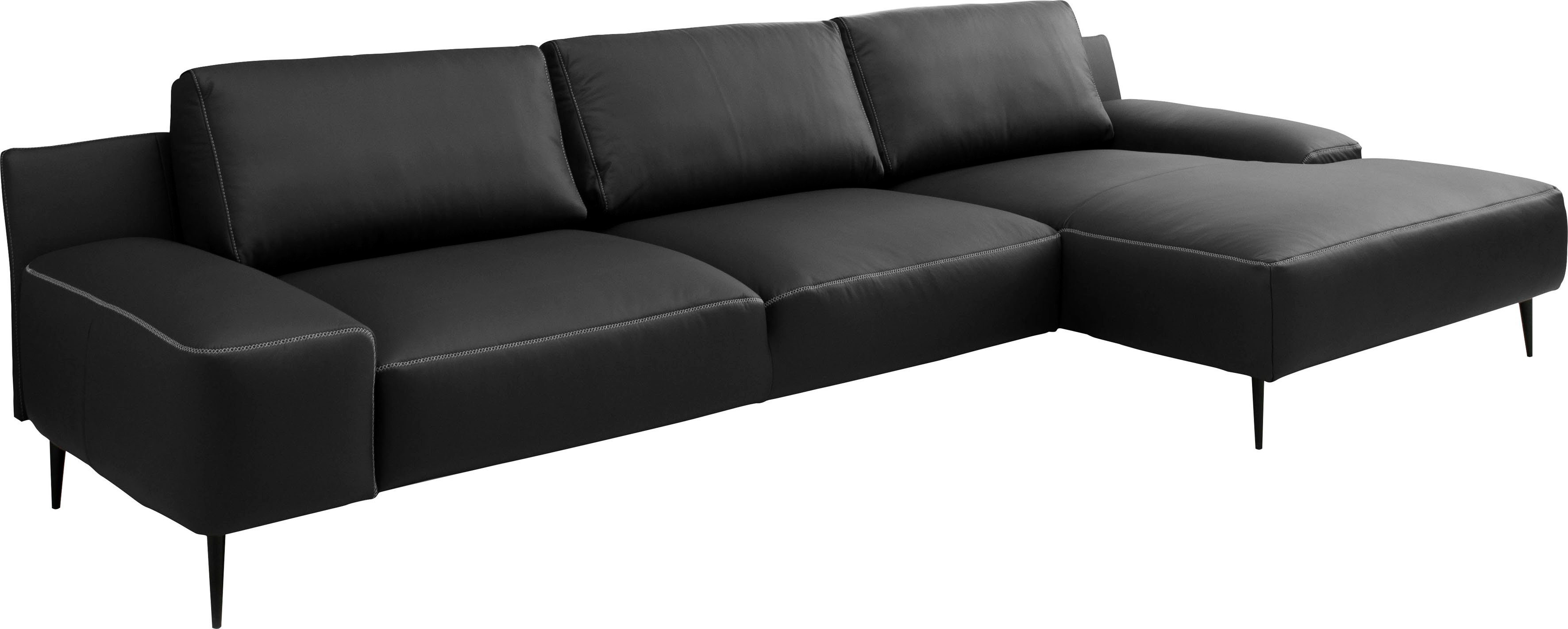 designwerk Ecksofa Forma L-Form, zeitloses Designsofa mit aktuellem Fuß, in hochwertiger Verarbeitung & tollem Sitzkomfort