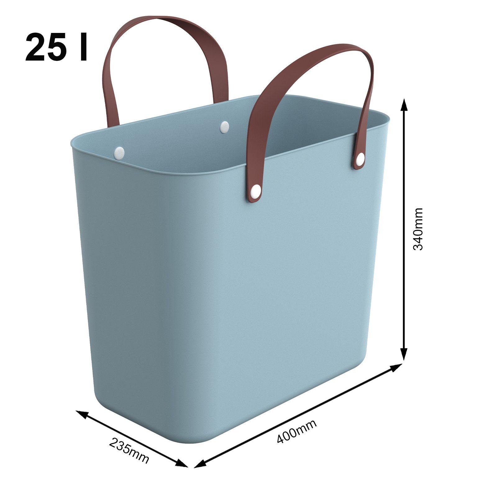 ROTHO Einkaufskorb Albula 2er-Set Einkaufskörbe Taschen 25l, 25 l günstig online kaufen