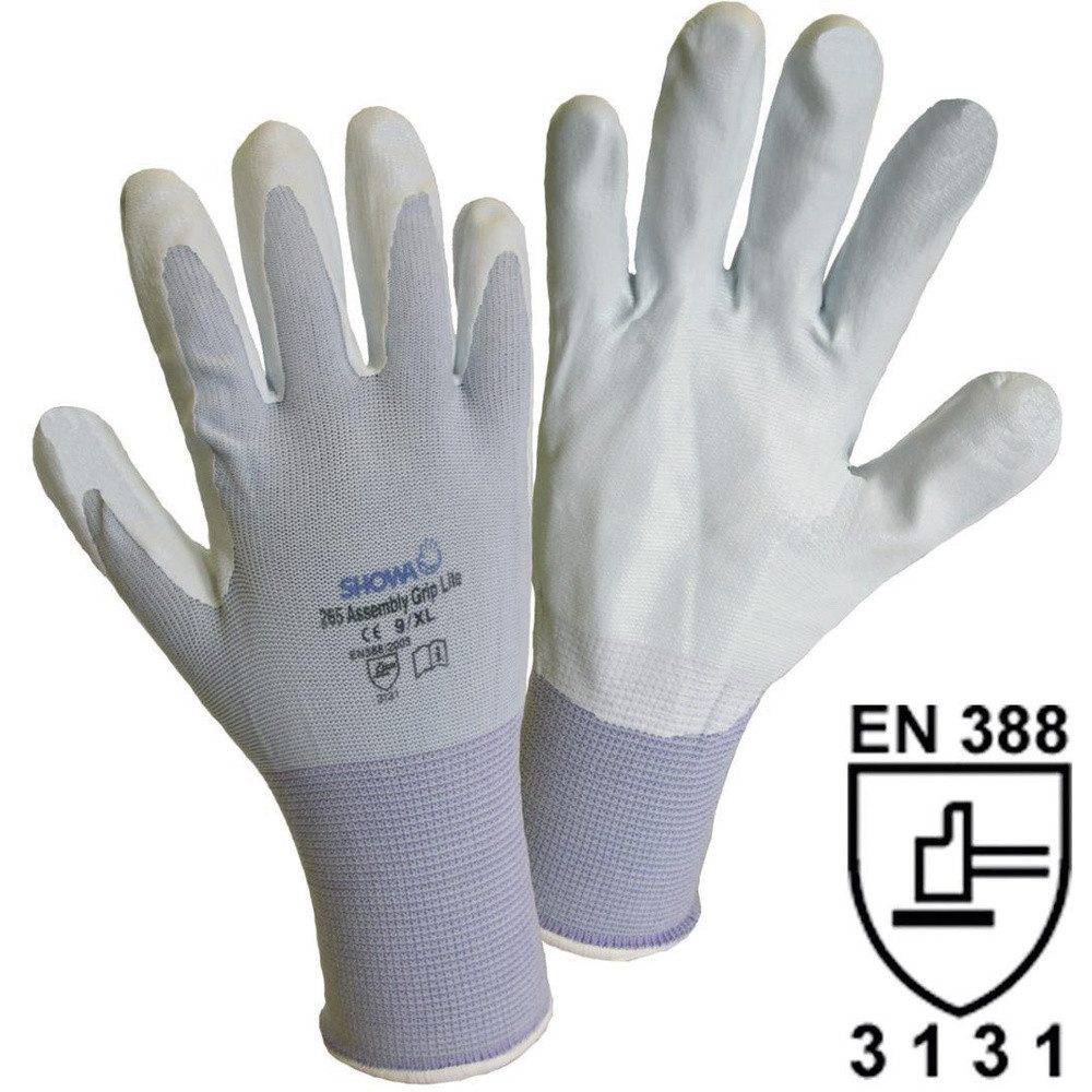 Showa Arbeitshandschuhe Showa 265 Assembly 1164-8 Nylon Arbeitshandschuh Größe (Handschuhe): 8