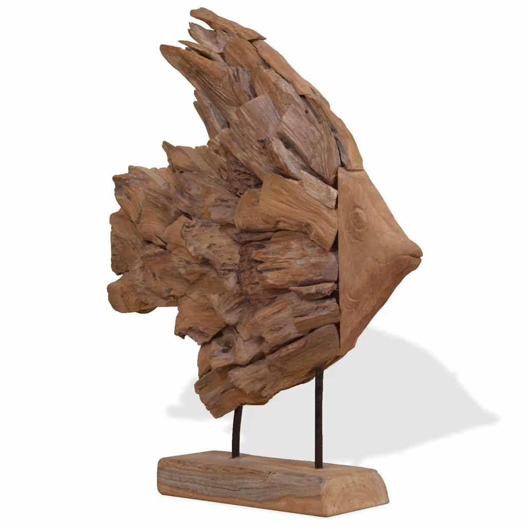 vidaXL Skulptur Fisch-Skulptur 40x12x57 cm – Bild 5 von 5