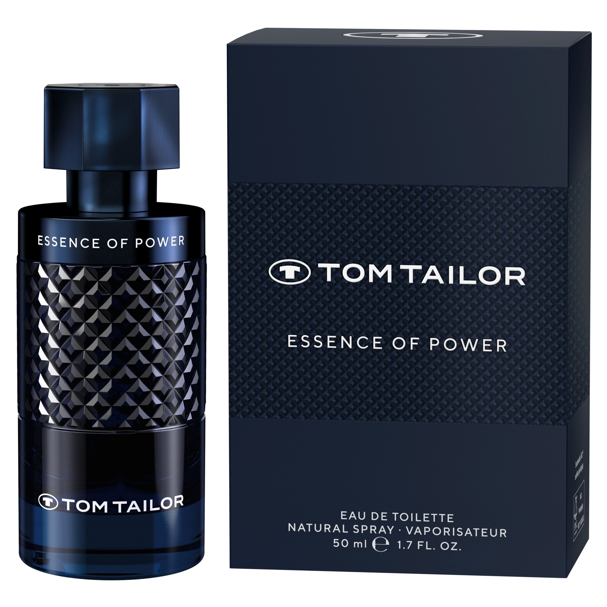 TOM TAILOR Eau de Toilette ESSENCE OF POWER, EdT 50 ml Man