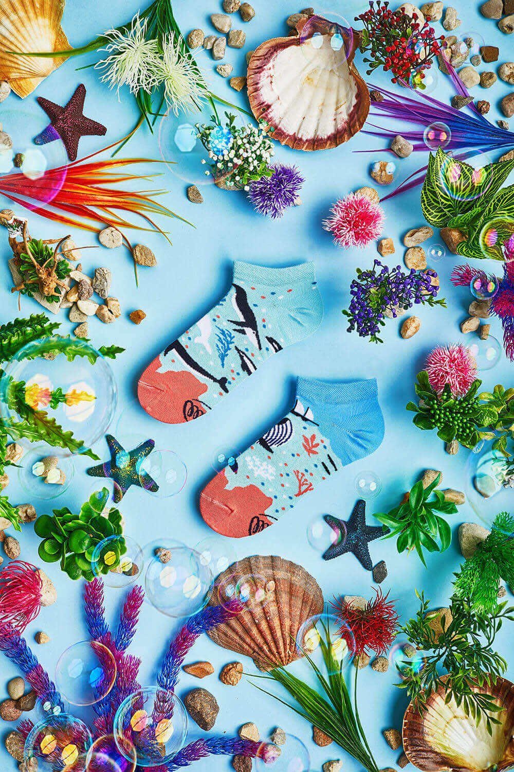 Many Mornings Sneakersocken Many Mornings Sneaker Ocean Life (1 Paar, 1-Paa günstig online kaufen