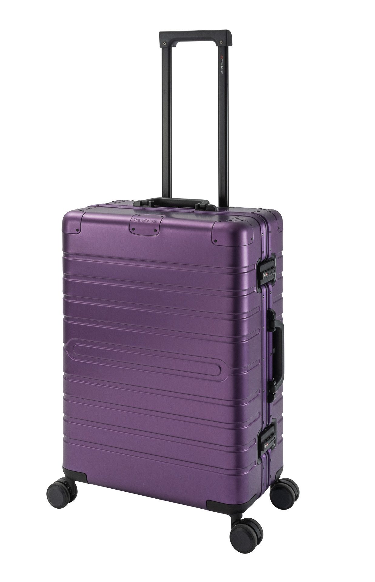 Travelhouse Hartschalen-Trolley Oslo, 4 Rollen, Aluminium günstig online kaufen