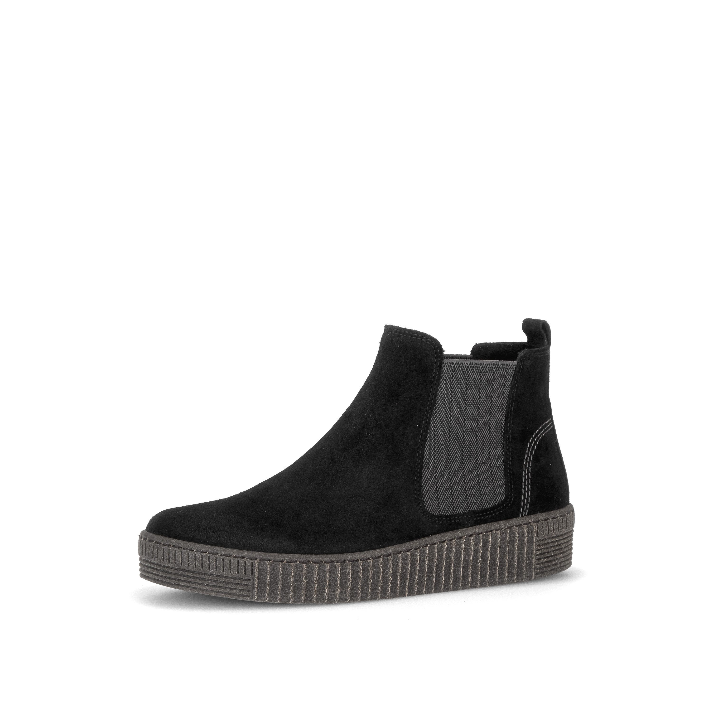 Gabor Chelseaboots Schlupfboots mit beidseitigem Stretcheinsatz