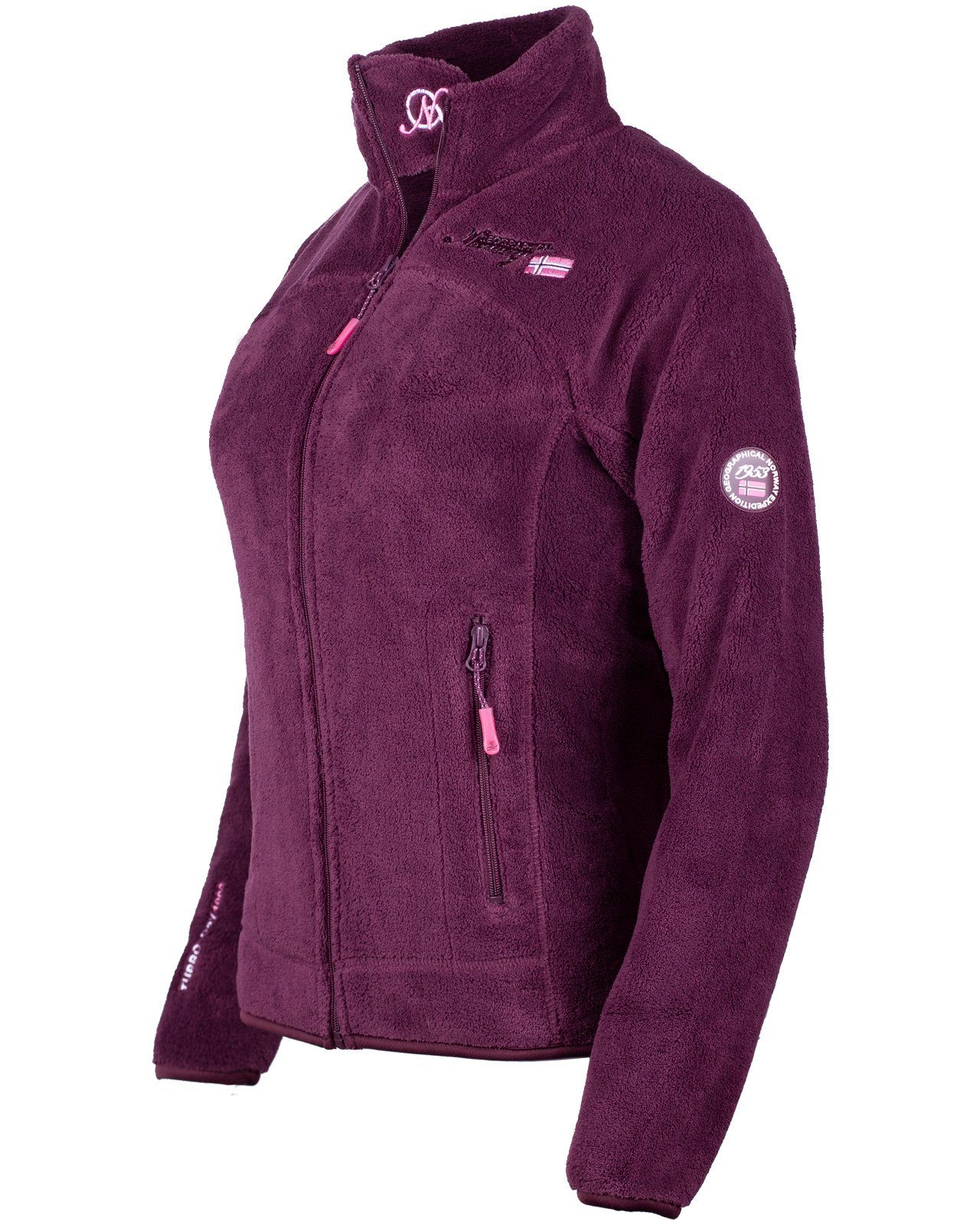 Fleecejacke Damen Regular Fit Jacke baupaline