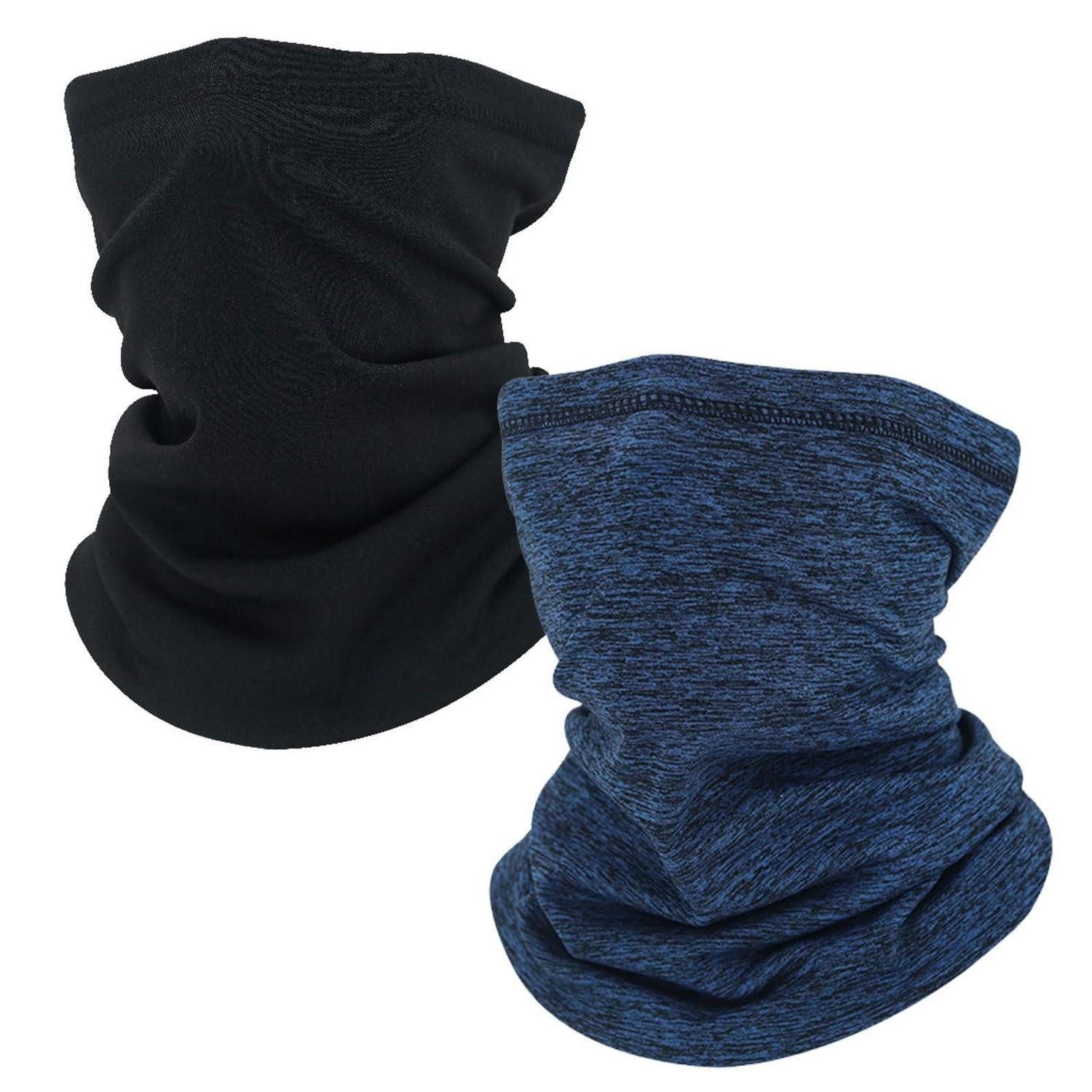 LuxusKollektion Multifunktionstuch Thermo Nackenwärmer 2er Set, (2-St)