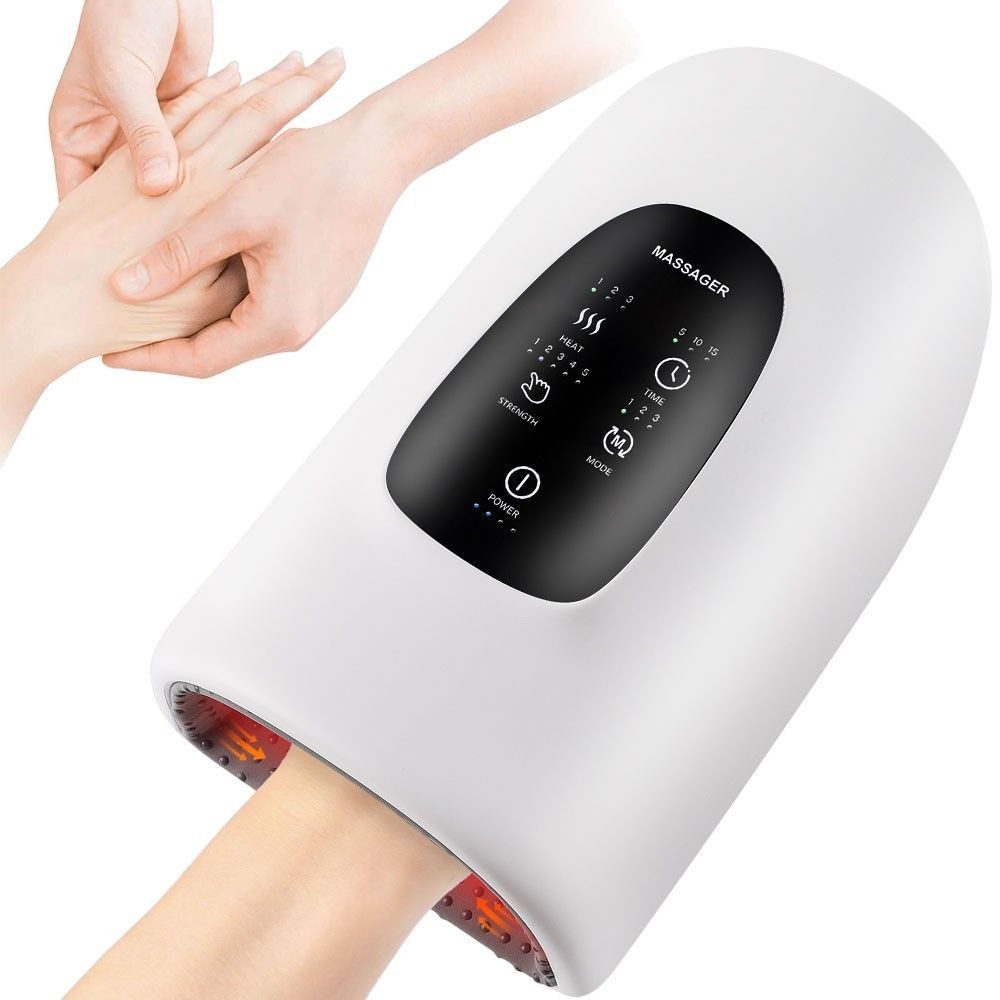 Massagegerät Kabelloses Handmassagegerät mit Luft- und Wärmefunktion DE.