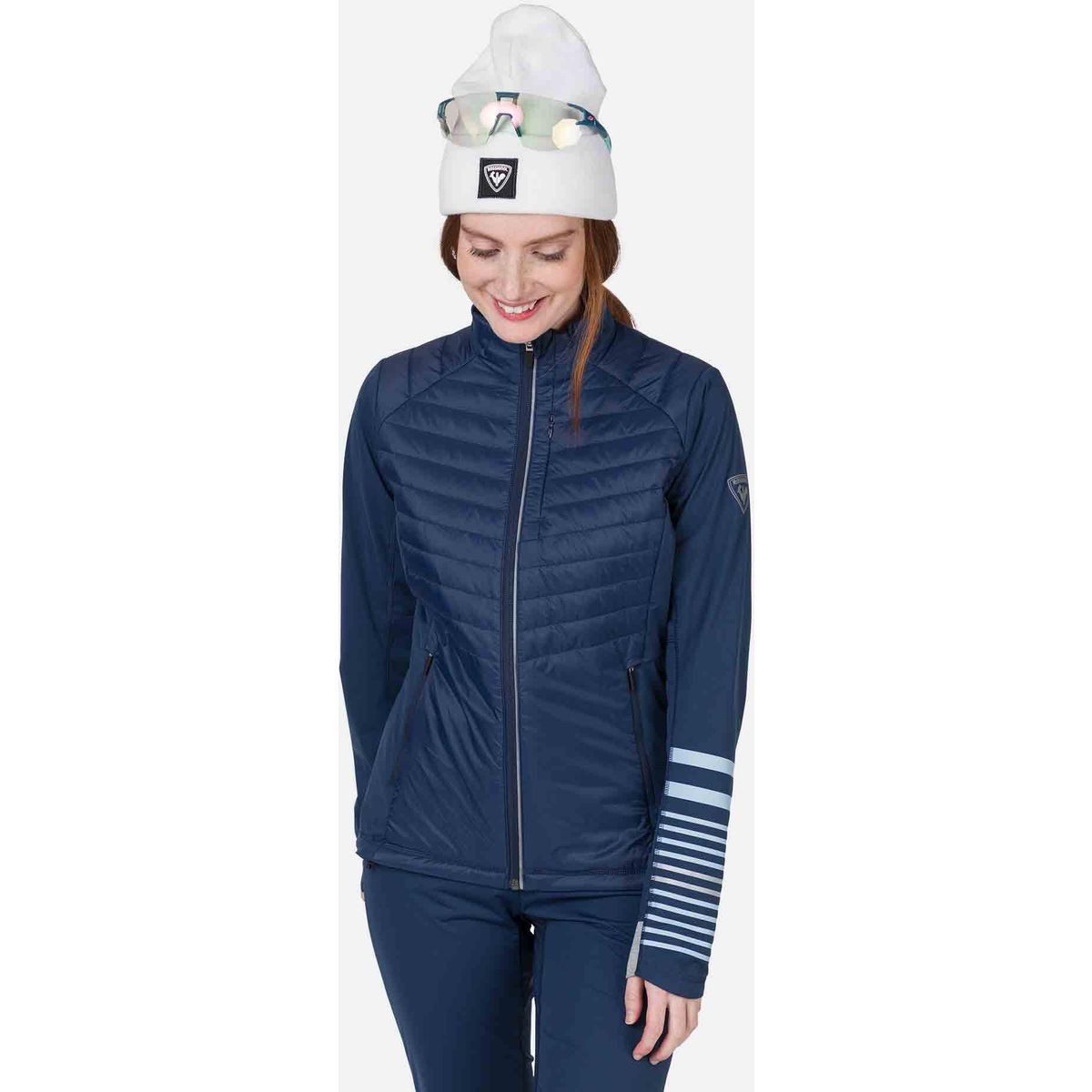 Rossignol Skijacke W Poursuite Warm Jacket Komfort und Schutz bei Wind und Wetter für Outdoor-Abenteuer mit