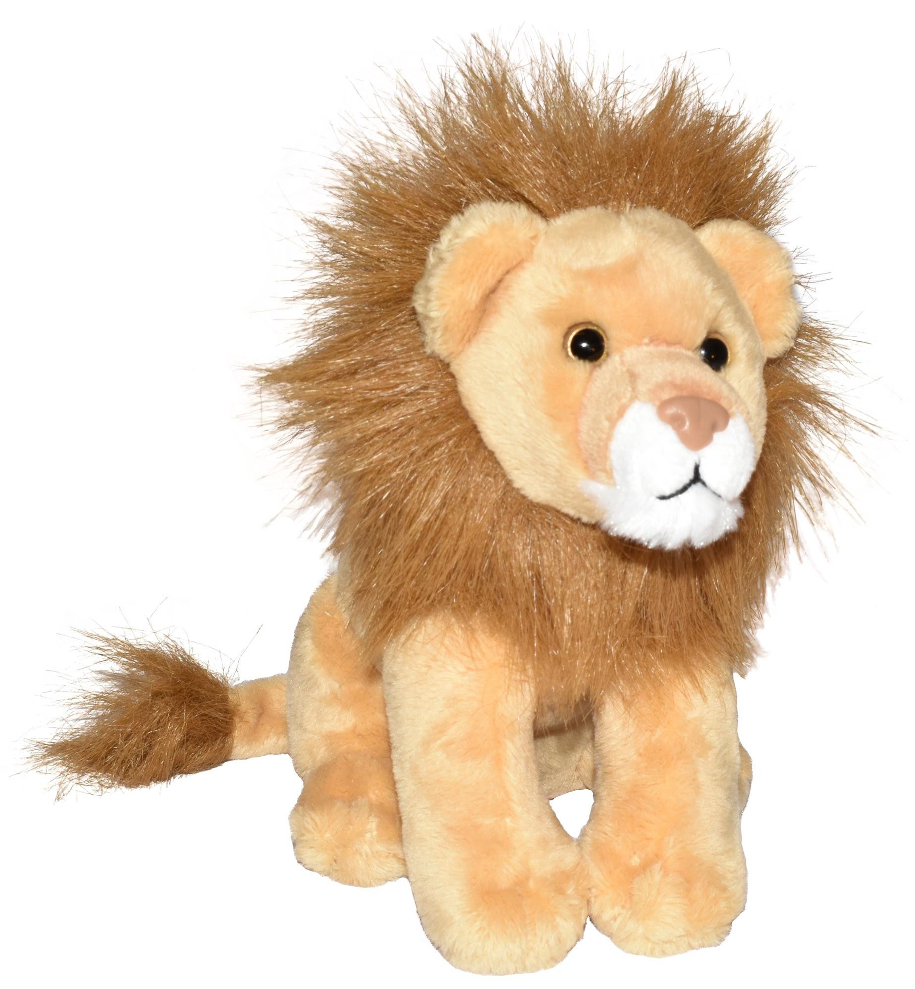 WILD REPUBLIC    Kuscheltier Wild Republic Löwe stehend 20 cm mit Sound Kuscheltier