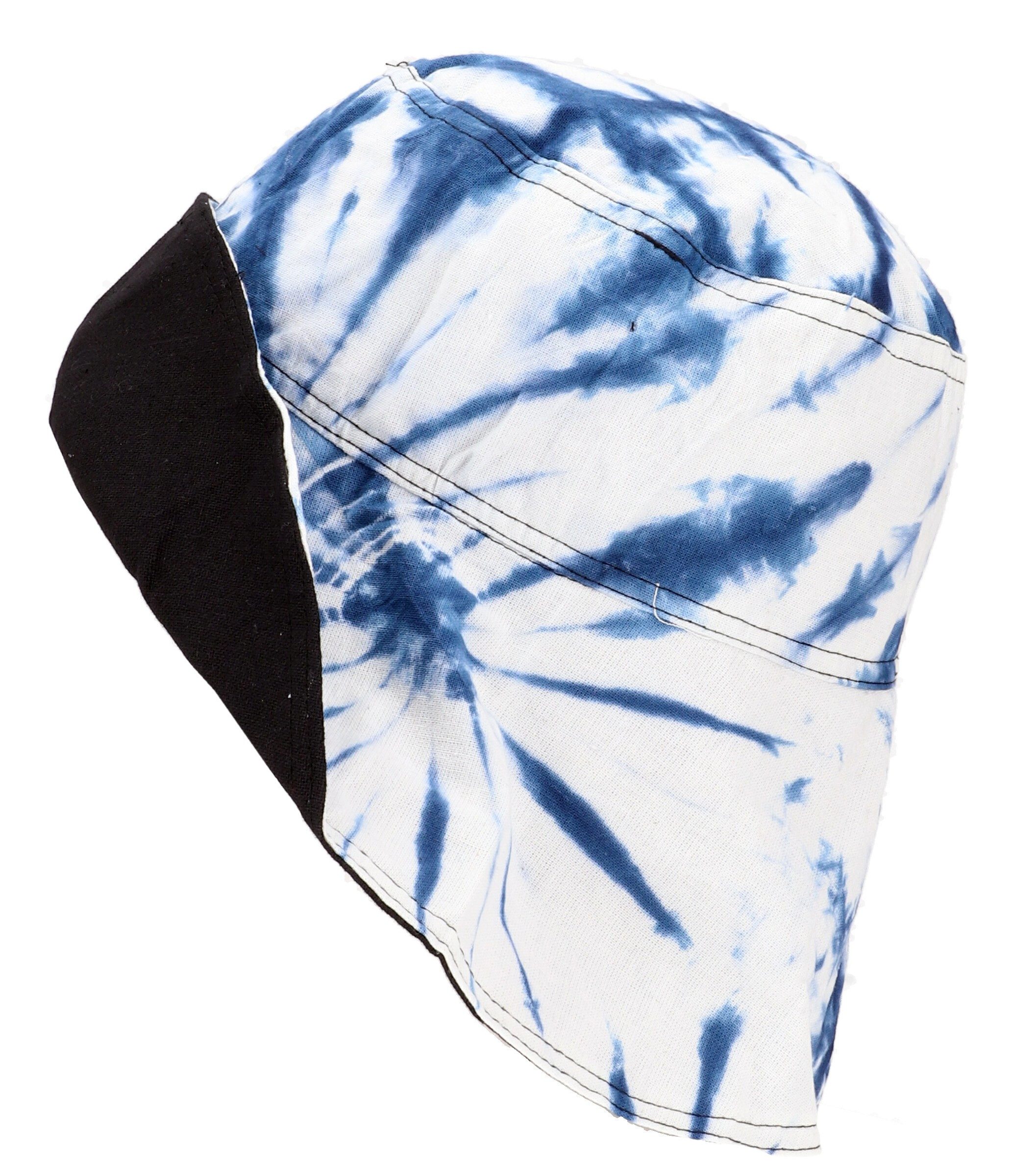 Guru-Shop Strickmütze Sommerhut, Batik Schlapphut, Bucket Hat,..