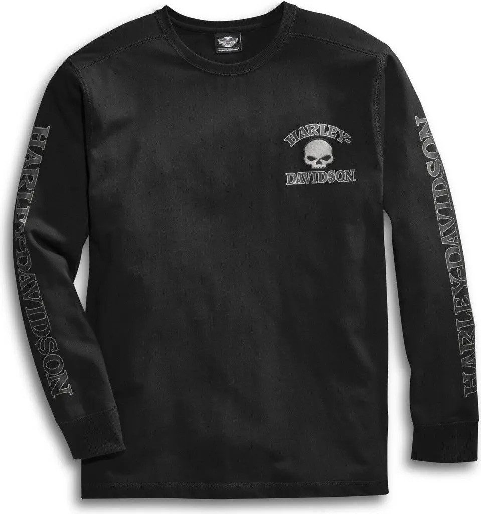 HARLEY-DAVIDSON Langarmshirt Herren Pullover Willie G günstig online kaufen