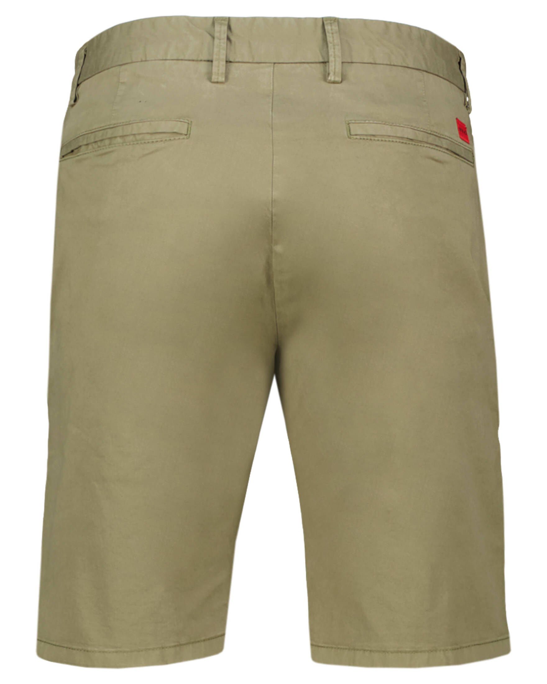 HUGO DAVID222SD (45) Herren Fit Shorts (1-tlg) Slim Shorts oliv