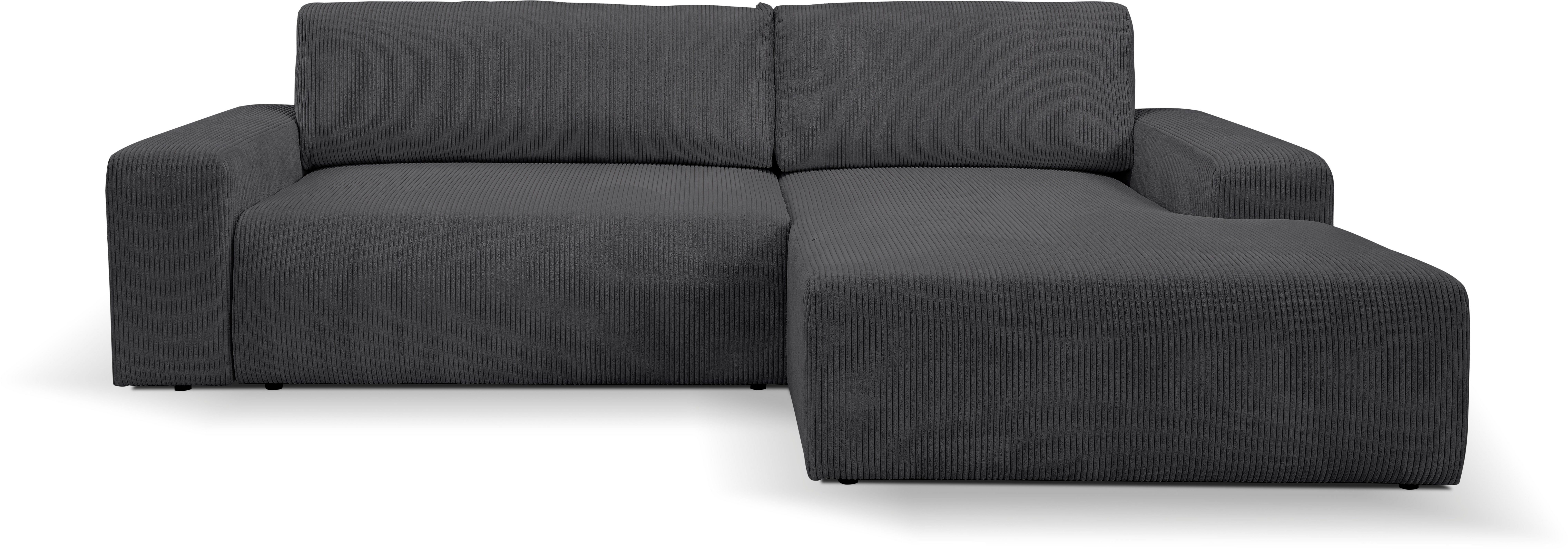 WERK2 Ecksofa Rotterdam-L, kuschelweicher Cord oder günstig online kaufen