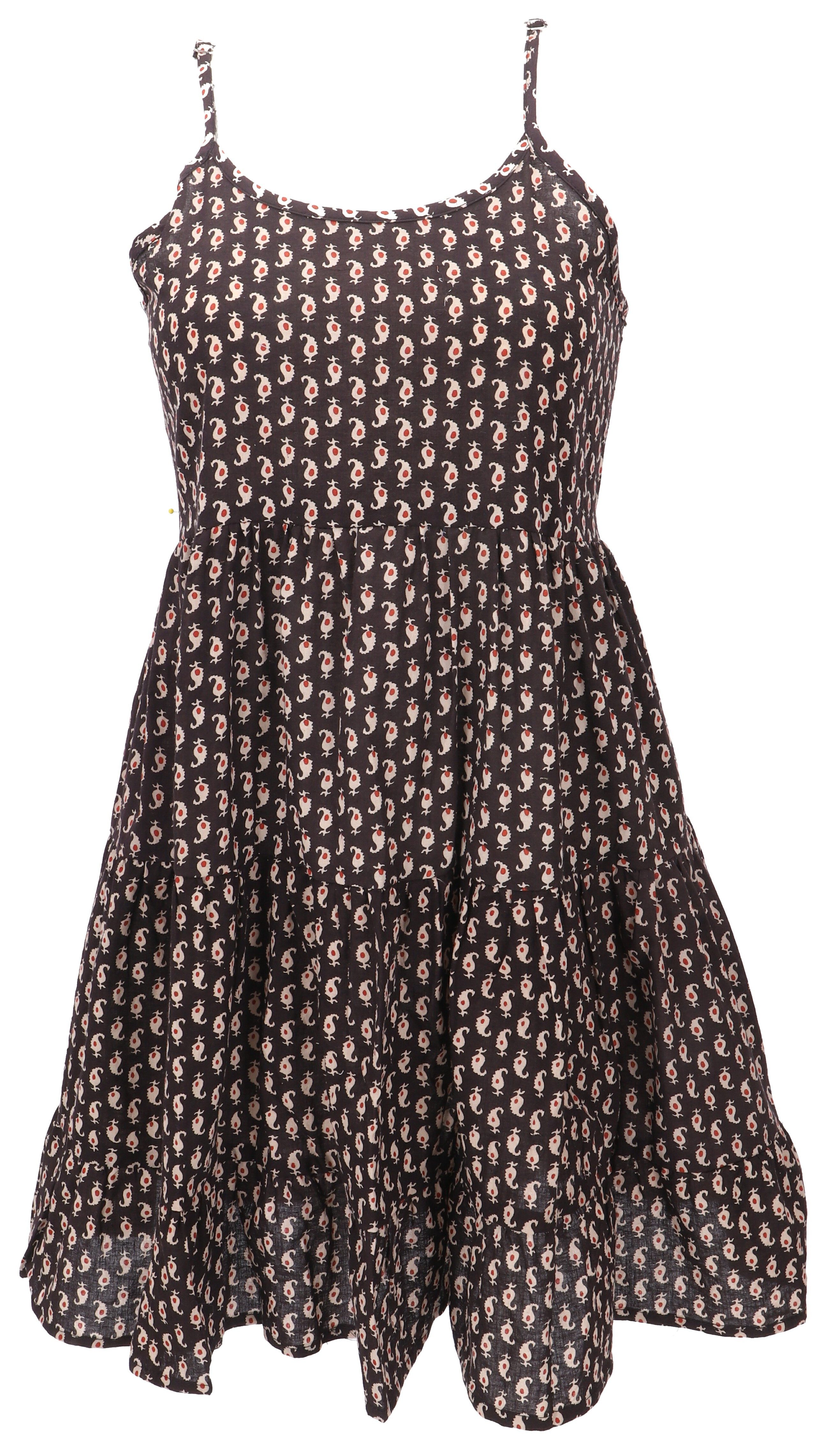 Midikleid Boho Minikleid, Stufenkleid, Hängerchen -..