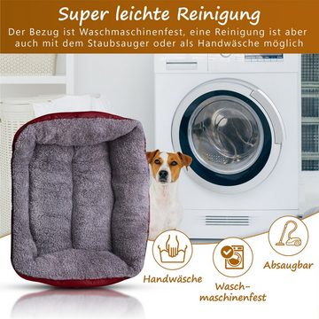 Pätsworld Tierbett Tierbett Hundebett Katzenbett Flauschig Waschbar Hundekissen