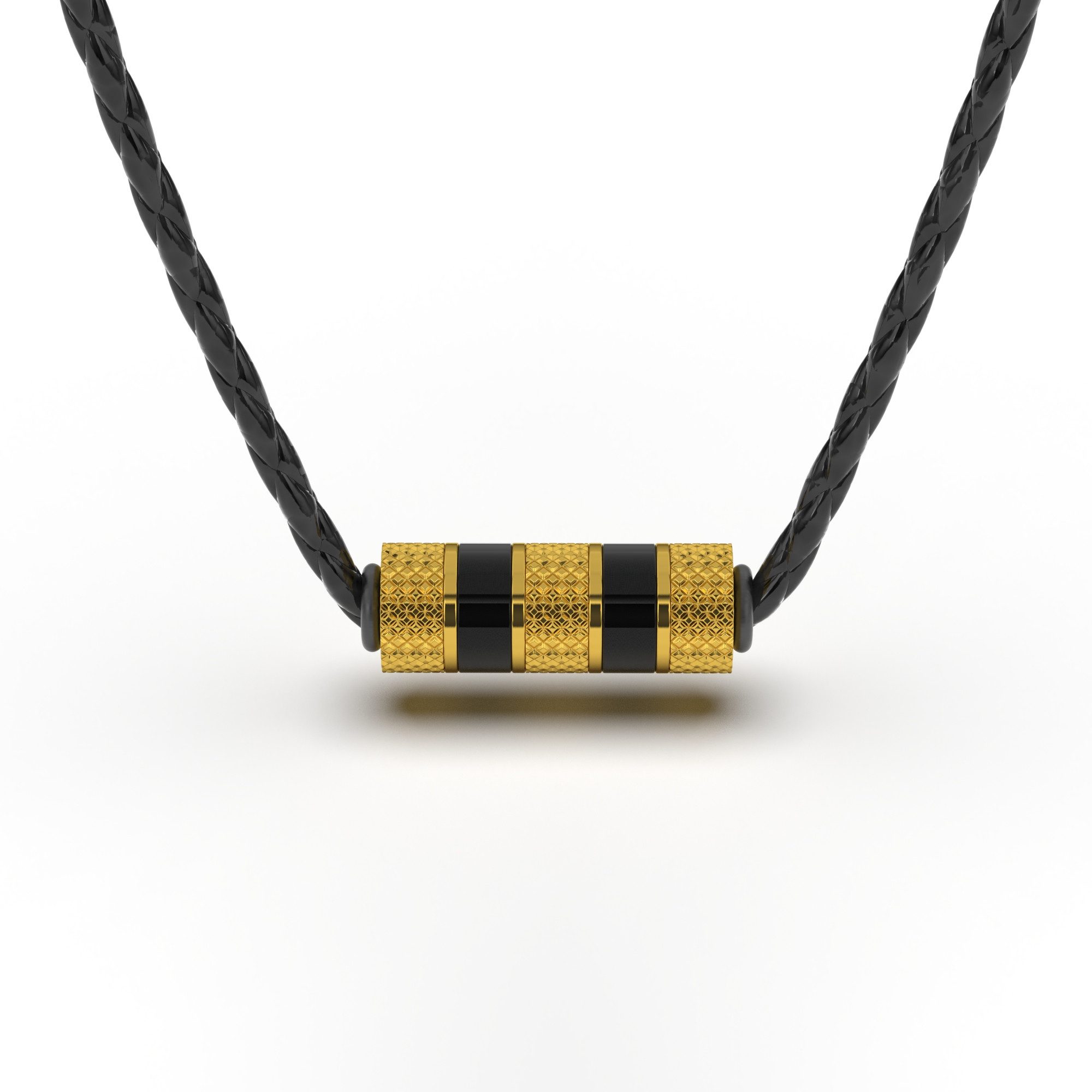 SERASAR Lederband Lederhalskette mit Edelstahlanhänger "Solid" günstig online kaufen