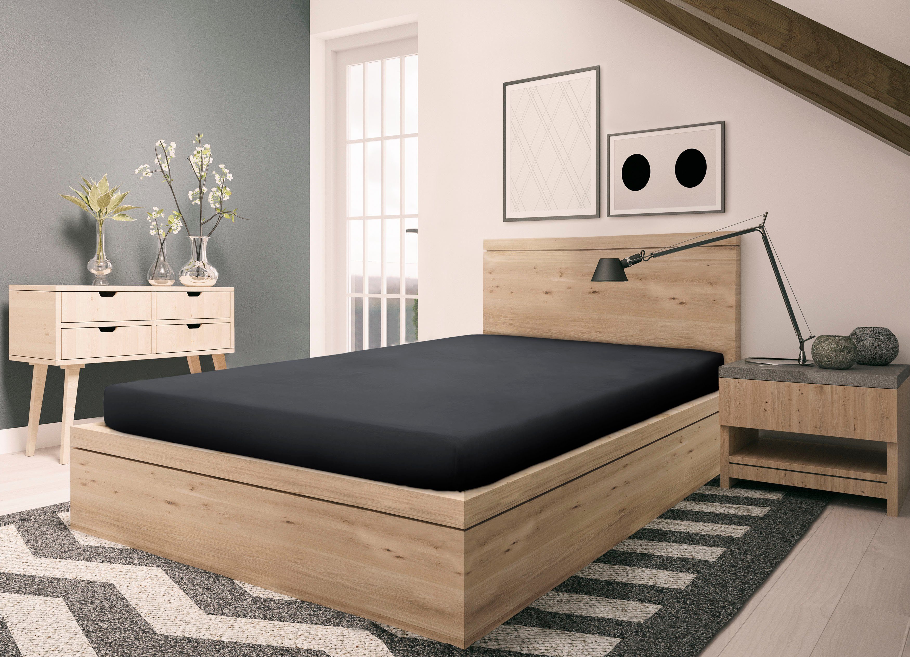 SETEX Spannbettlaken Feinbiber in Gr. 70x140, 90x200, 140x200 oder 180x200 günstig online kaufen