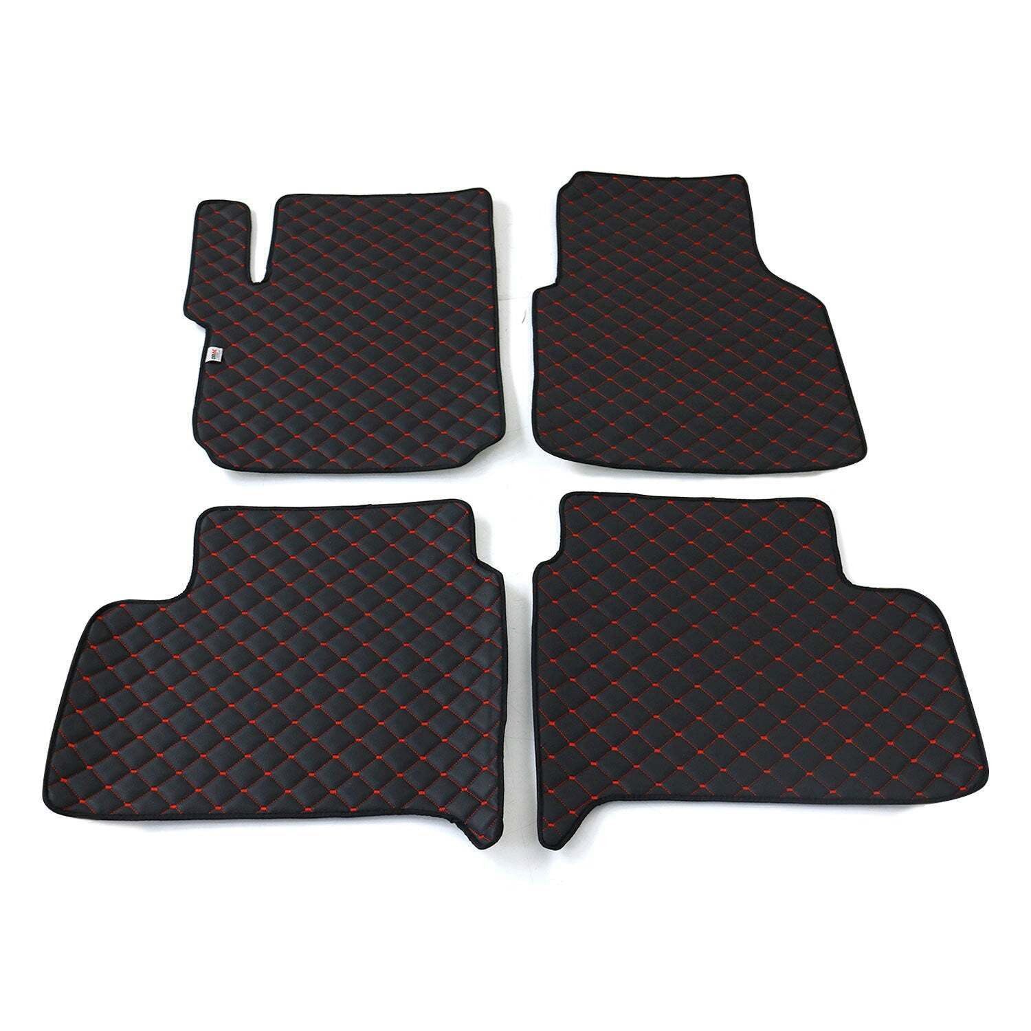 OMAC Auto-Fußmatten für VW Amarok 2010-2021 Schwarz 4 tlg Automatten (4 St), für VW Amarok 2010-2021 VW Amarok 2010-2021, Antirutsch,Wasserfest,Einfache Installation