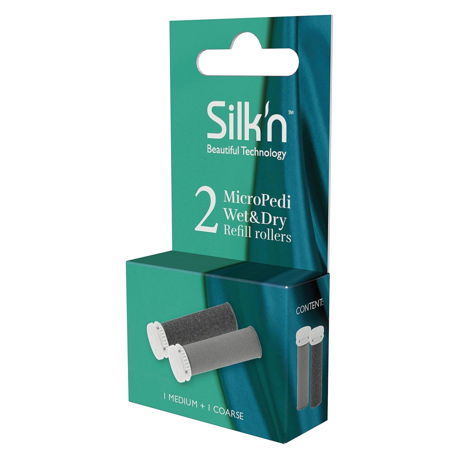 Silk'n Elektrischer Hornhautentferner Nachfüllpackung, Silk`n MicroPedi Wet & Dry