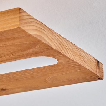 hofstein Deckenleuchte »Volano« dimmbare Deckenlampe aus Metall/Holz