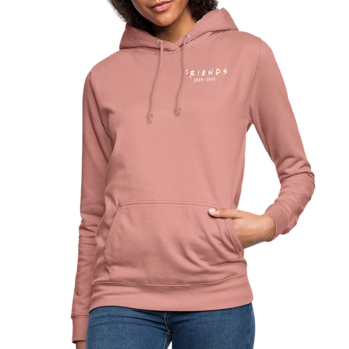 Spreadshirt Hoodie Friends Kleines Logo 1994-2004 Damen Hoodie (1-tlg) günstig online kaufen