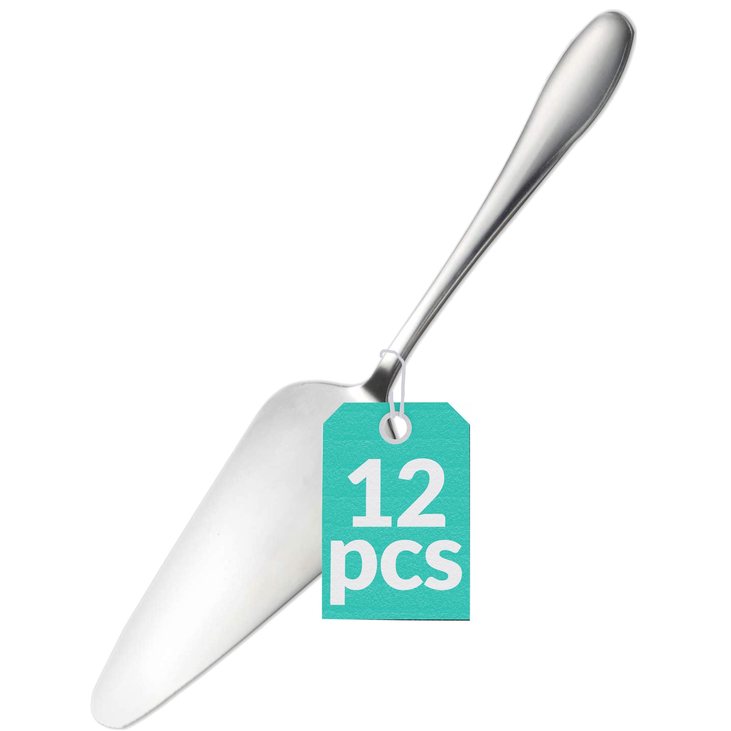 Praknu Tortenheber 12 Tortenheber Set, Set Edelstahl Rostfrei - Spülmaschinenfest - Ideal für Torten und Kuchen