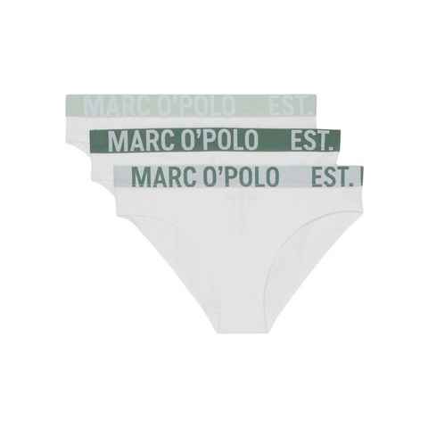 Marc O'Polo Bikinislip (3er Pack) mit Logobund