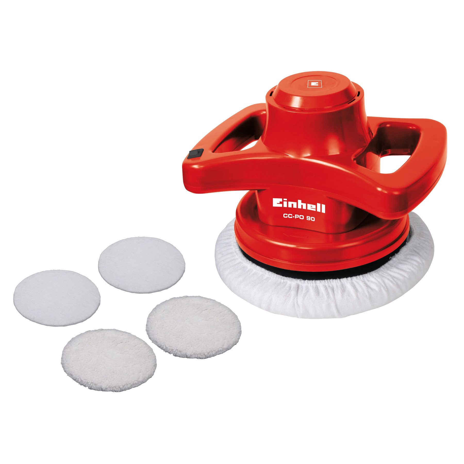 Einhell Poliermaschine EINHELL Autopoliermaschine CC-PO 90 + Polierhauben-Set