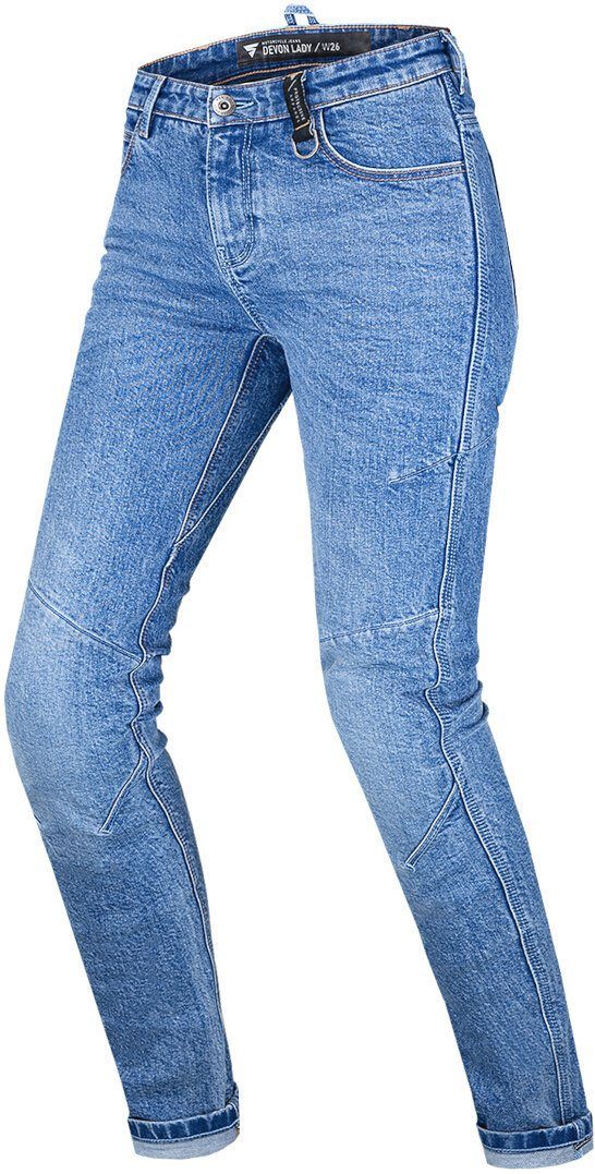 SHIMA Motorradhose Devon Damen Motorrad Jeans Knieprotektoren enthalten