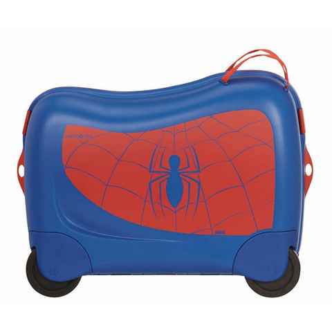 Samsonite Kinderkoffer Dream Rider Disney, Spider-Man, 4 Rollen, Handgepäck-Koffer, Kinderreisekoffer, Koffer, Hartschalenkoffer