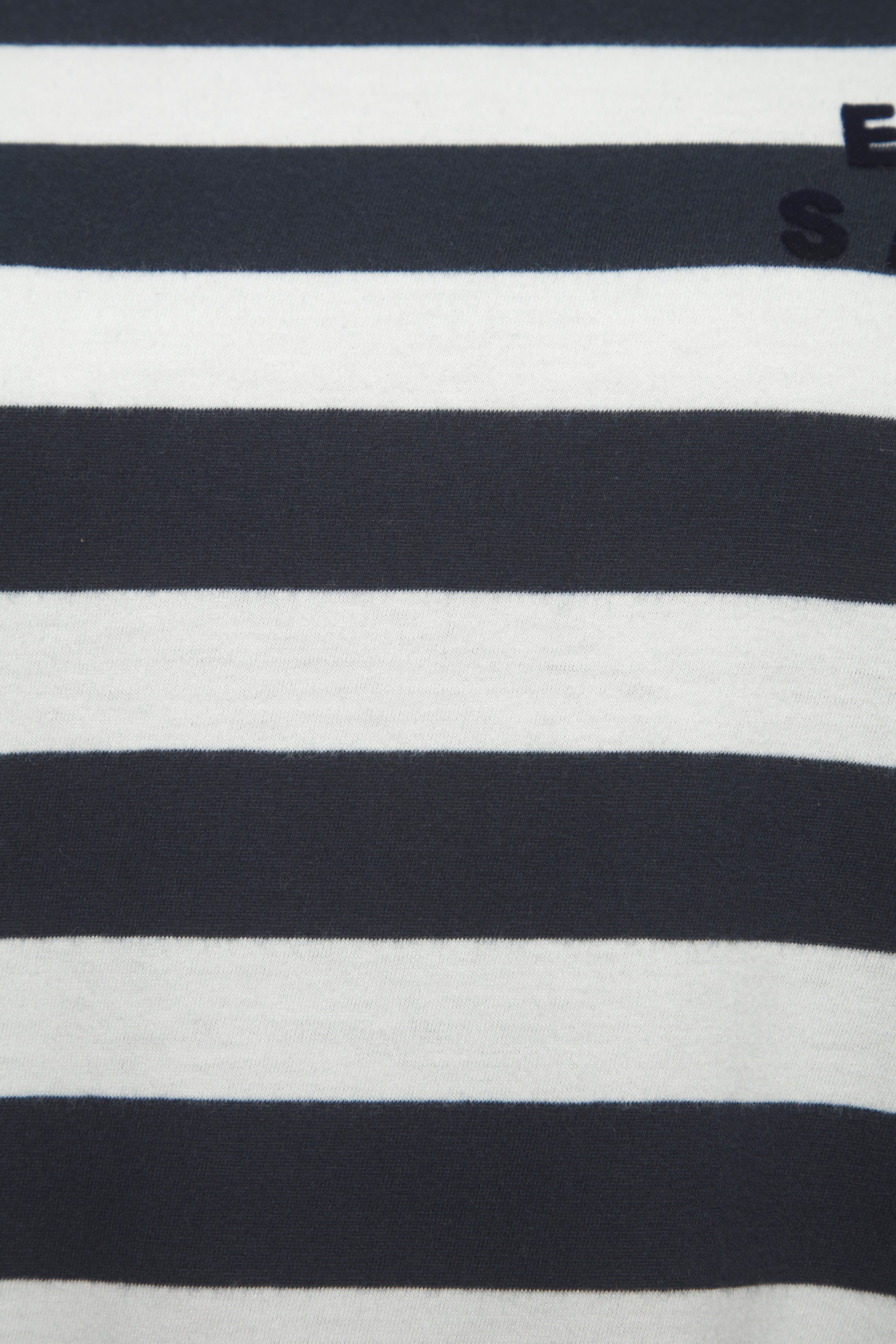 Elbsand 3/4-Arm-Shirt Celin mit Streifen, Rundhalsausschnitt, Jerseyshirt – Bild 5 von 5