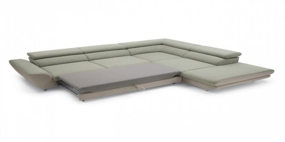 Xlmoebel Schlafsofa Multifunktionssofa in Grau mit Schlaffunktion für Wohnzimmer, Hergestellt in Europa
