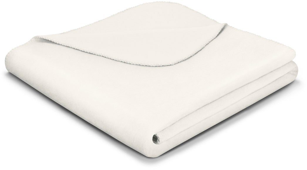 natur Cotton Biederlack, mit Wohndecke Home, Zierstich