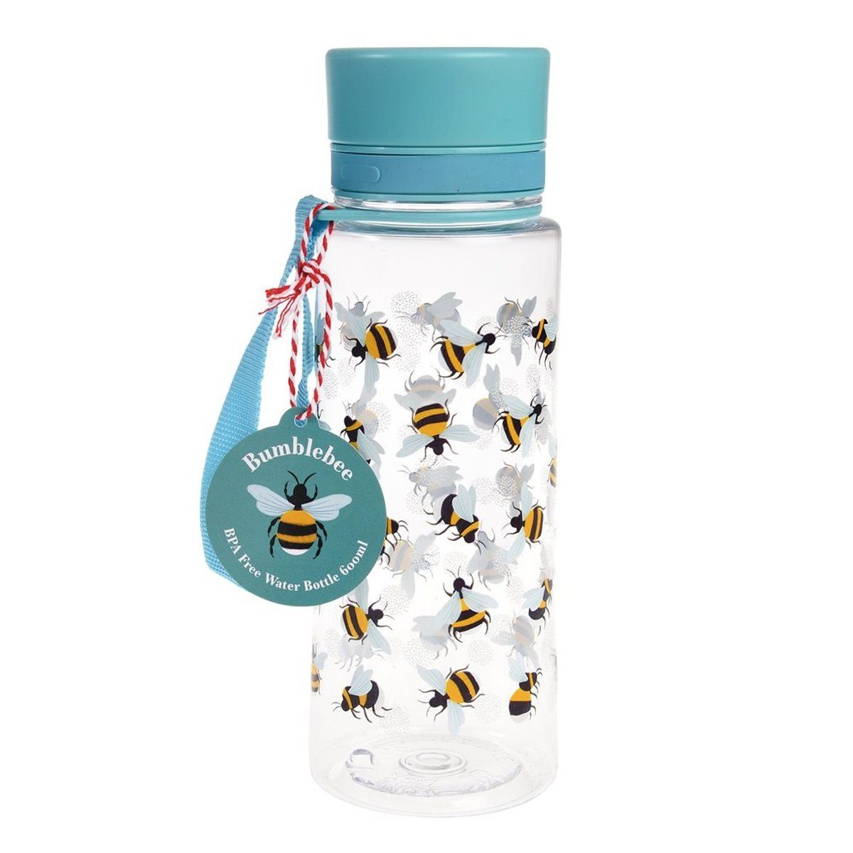 Rex London Trinkflasche Kindertrinkflasche 600 ml mit Nylongriff zur befestigung am Rucksack