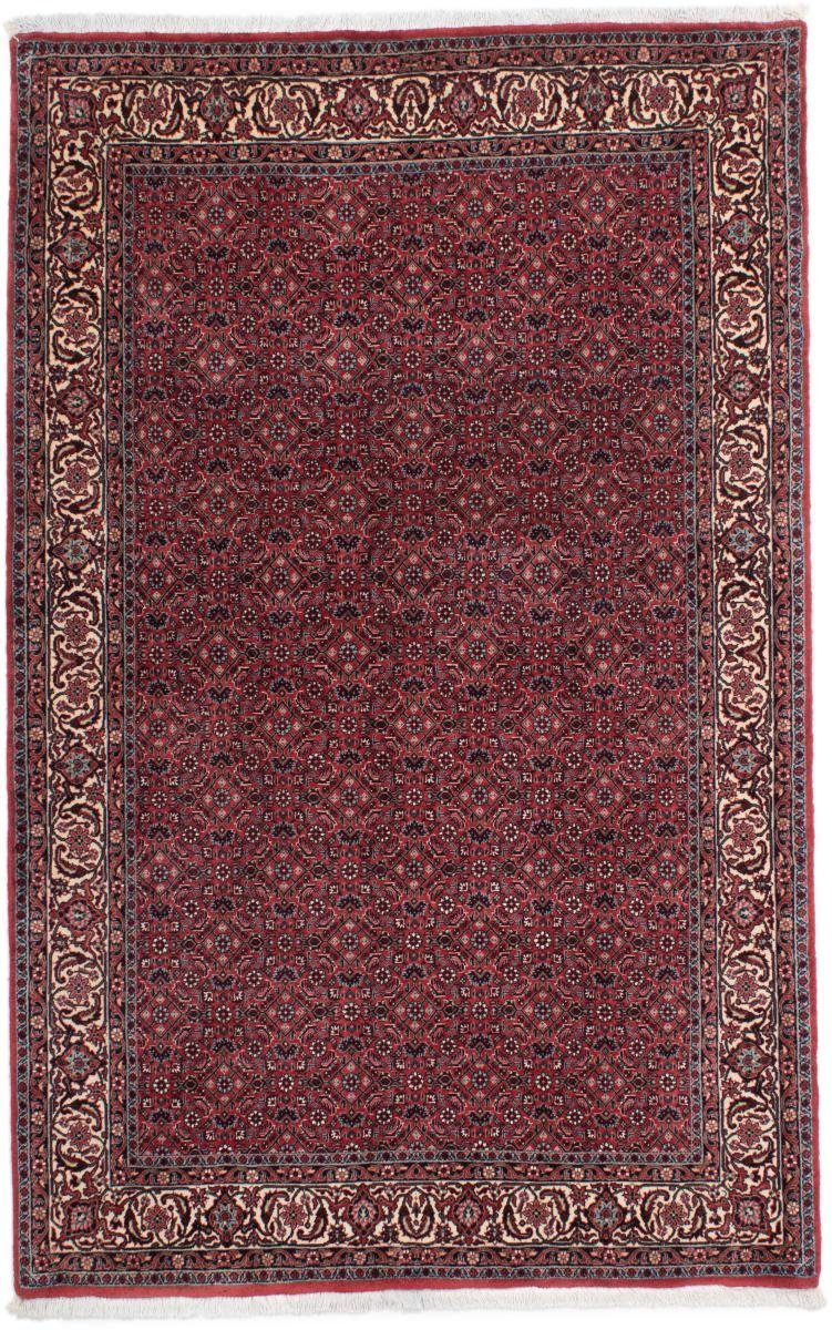 rechteckig, 15 Nain Orientteppich Bidjar Höhe: Orientteppich Trading, 131x208 / mm Perserteppich, Handgeknüpfter