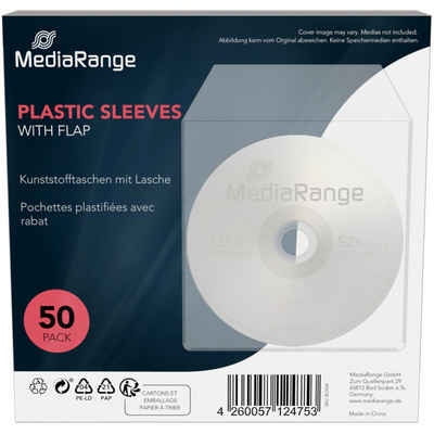 Mediarange Aufbewahrungsbox CD/DVD Plastikhüllen