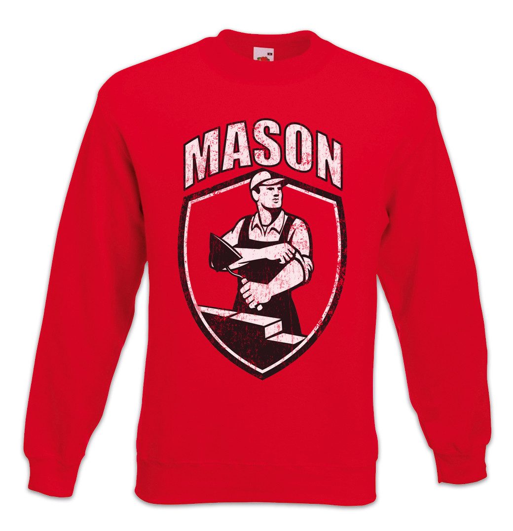 Sweatshirt Mason I Sweatshirt Handwerker Maurer Bricklayer Bauarbeiter Bau