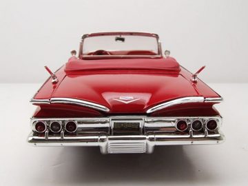 Motormax Modellauto Chevrolet Impala Convertible 1960 rot Modellauto 1:18 Motormax, Maßstab 1:18