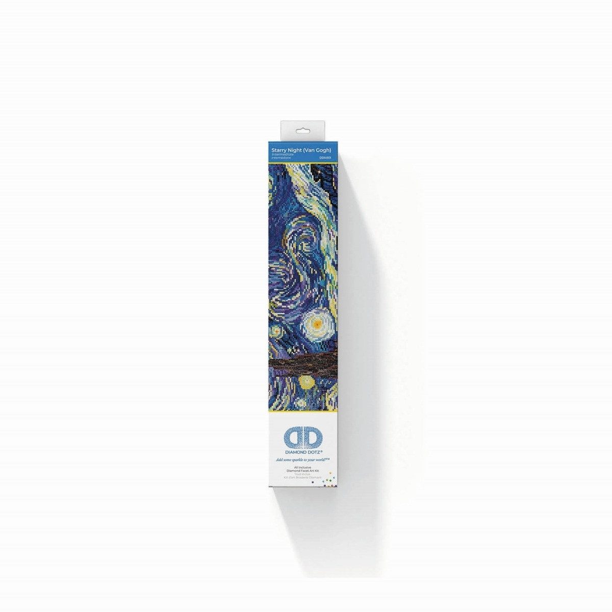 Diamond Dotz Kreativset Diamond Dotz Bastelset "Sternennacht" funkelndes Kunstwerk ab 12 J.