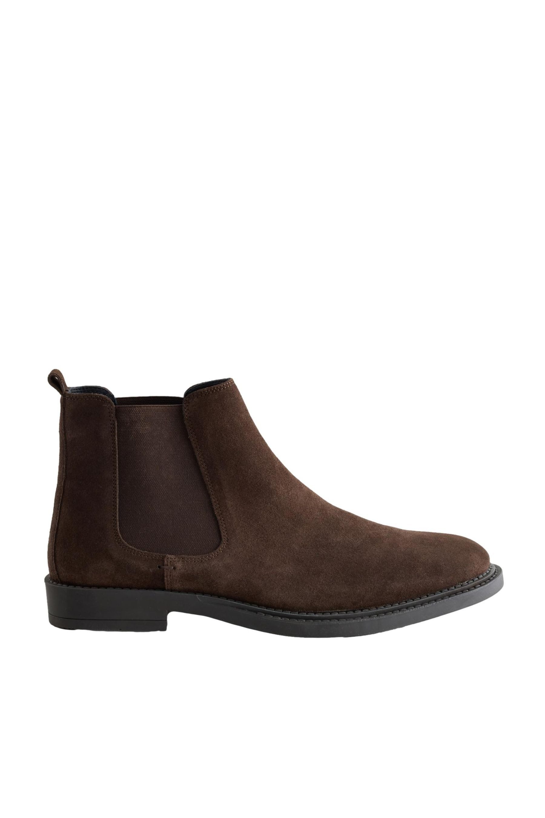 Next Eleganter Chelsea-Stiefel aus Veloursleder Chelseaboots (1-tlg)