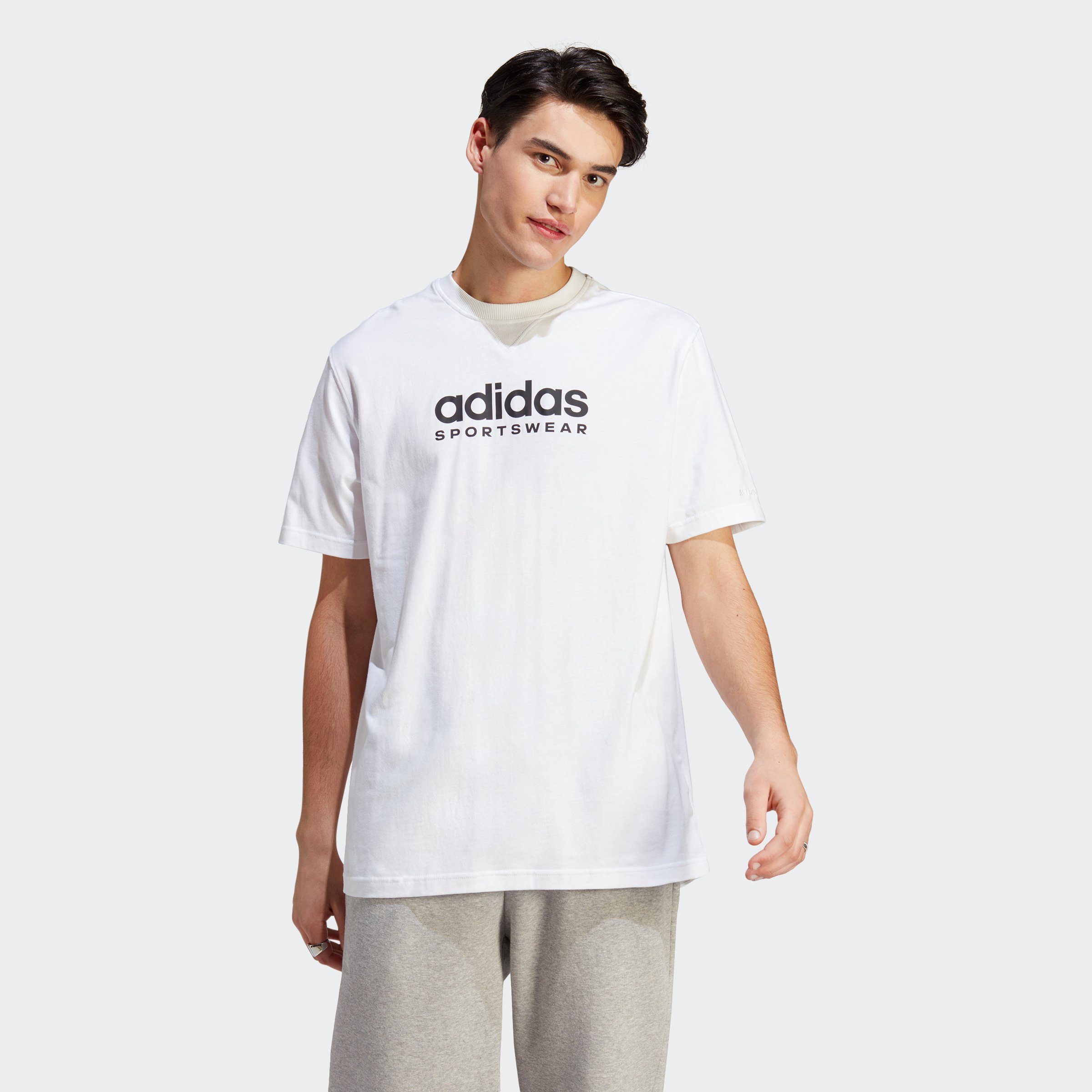adidas Sportswear T-Shirt ALL GRAPHIC White SZN