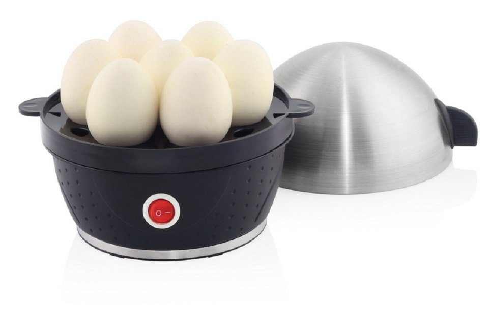 DESKI Яйцеварки 7 Eier Kocher Edelstahl, Anzahl Eier: 7 St., 320 W, mit Bedienungsanleitung und Kochtipps