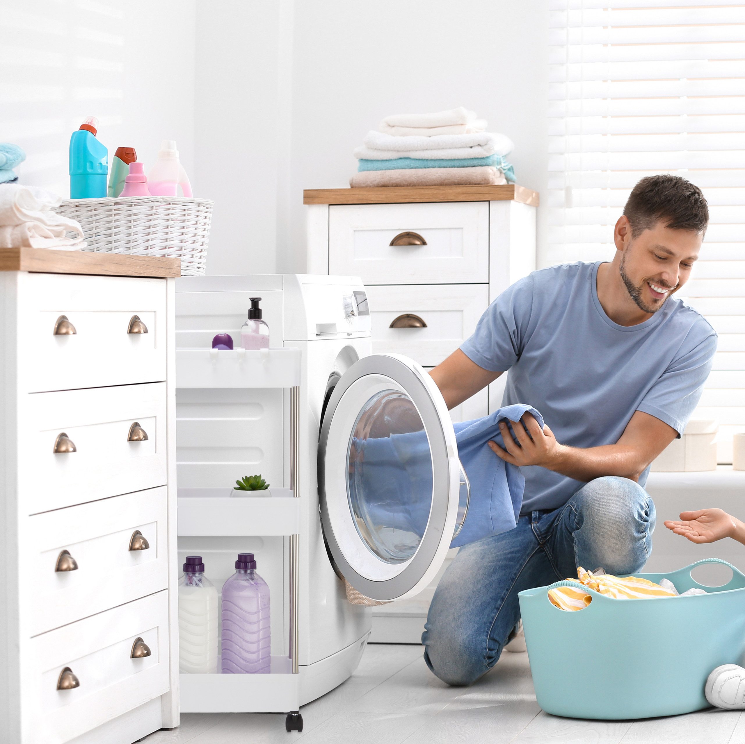 relaxdays Küchenwagen Nischenwagen mit 3 Ebenen, schwarz