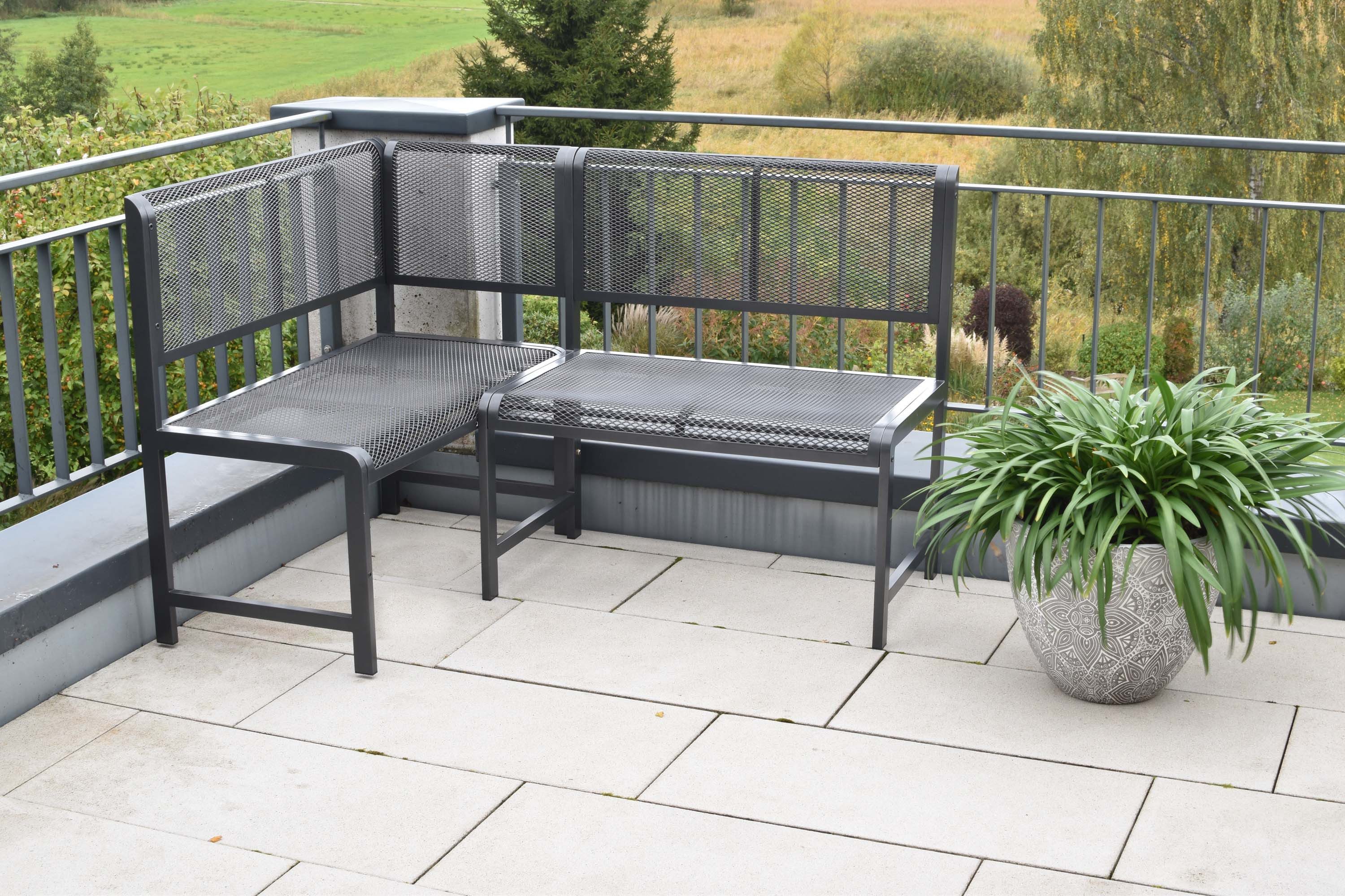 MERXX Eckbankgruppe Elos, (Set, 3-tlg), inkl. 1 Eckbank, 1 Auflagen Set, 1 Klappentisch