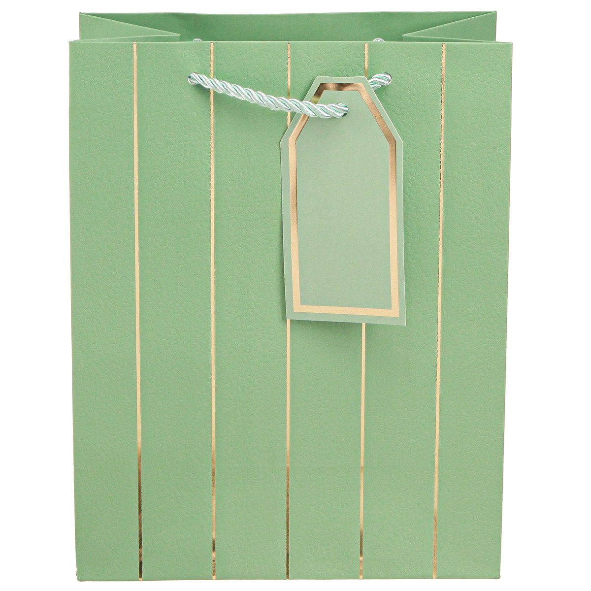 Florists Products Tragetasche Elegante Geschenkverpackung mit Streifen und edlem Design