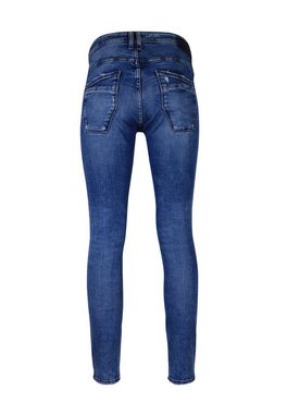 Le Temps Des Cerises Slim-fit-Jeans im modischen Used-Look