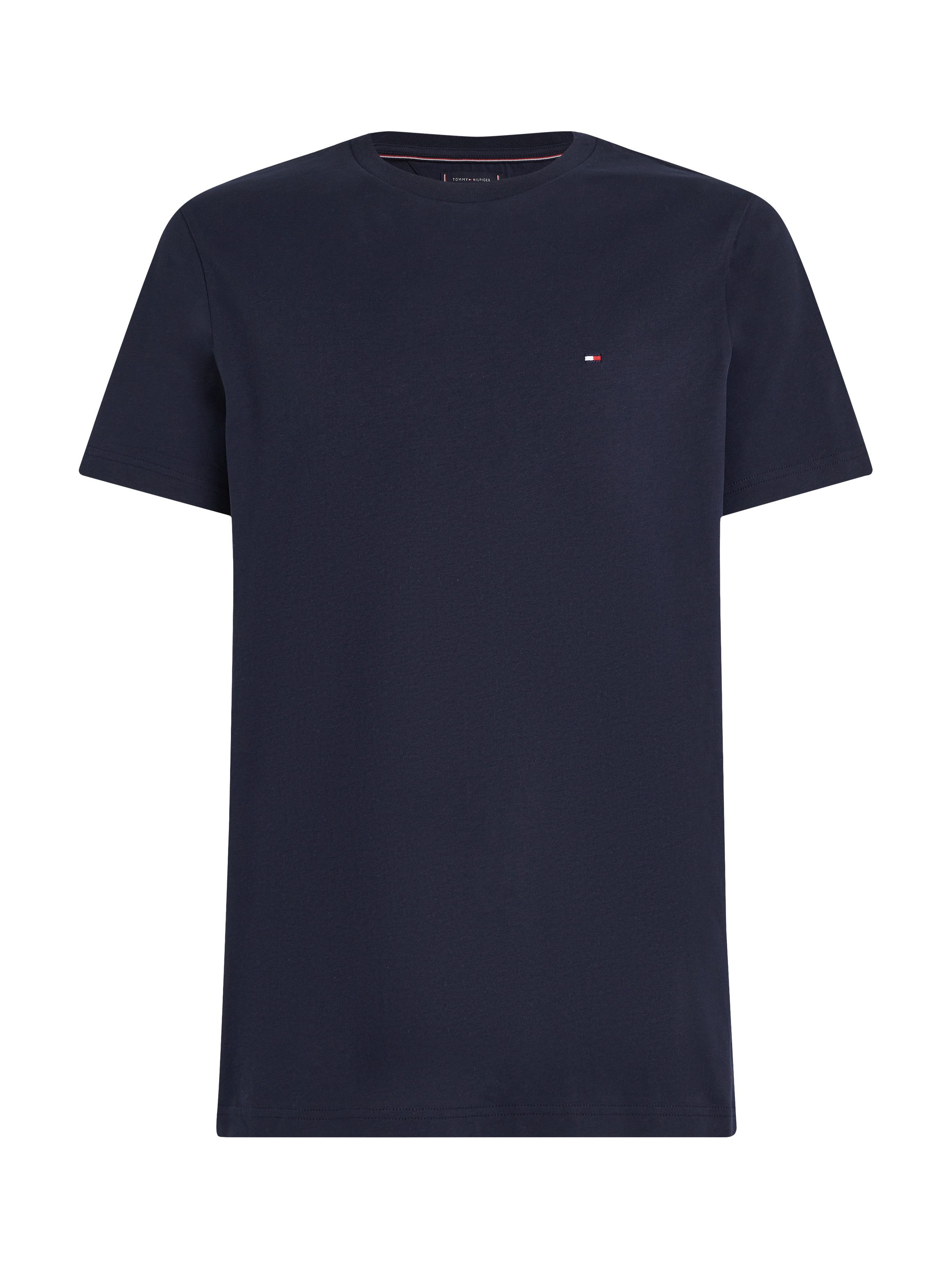 T-Shirt ESSENTIAL REGULAR FIT SOLID mit Stickerei