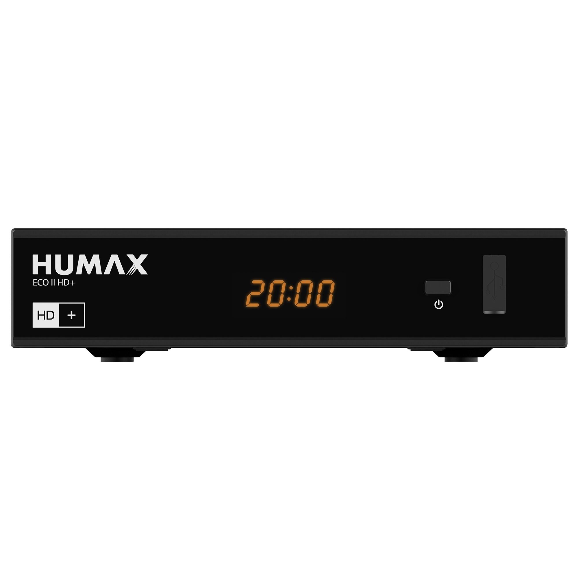 Humax ECO II HD+ SAT-Receiver (1080p Full HD, USB, HDMI, SCART inkl. 6 Monate HD)