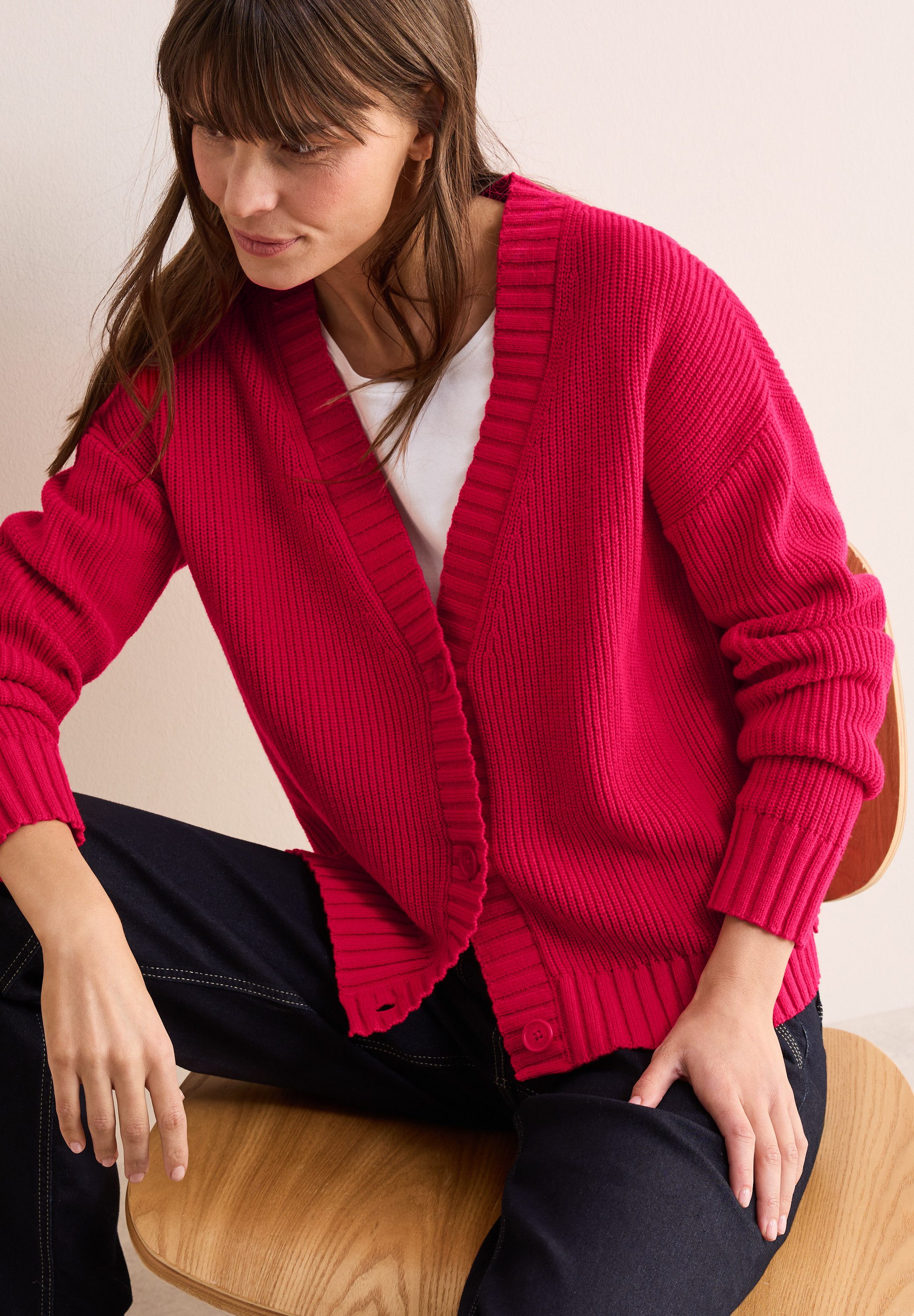 CECIL Cardigan mit Knopfleiste